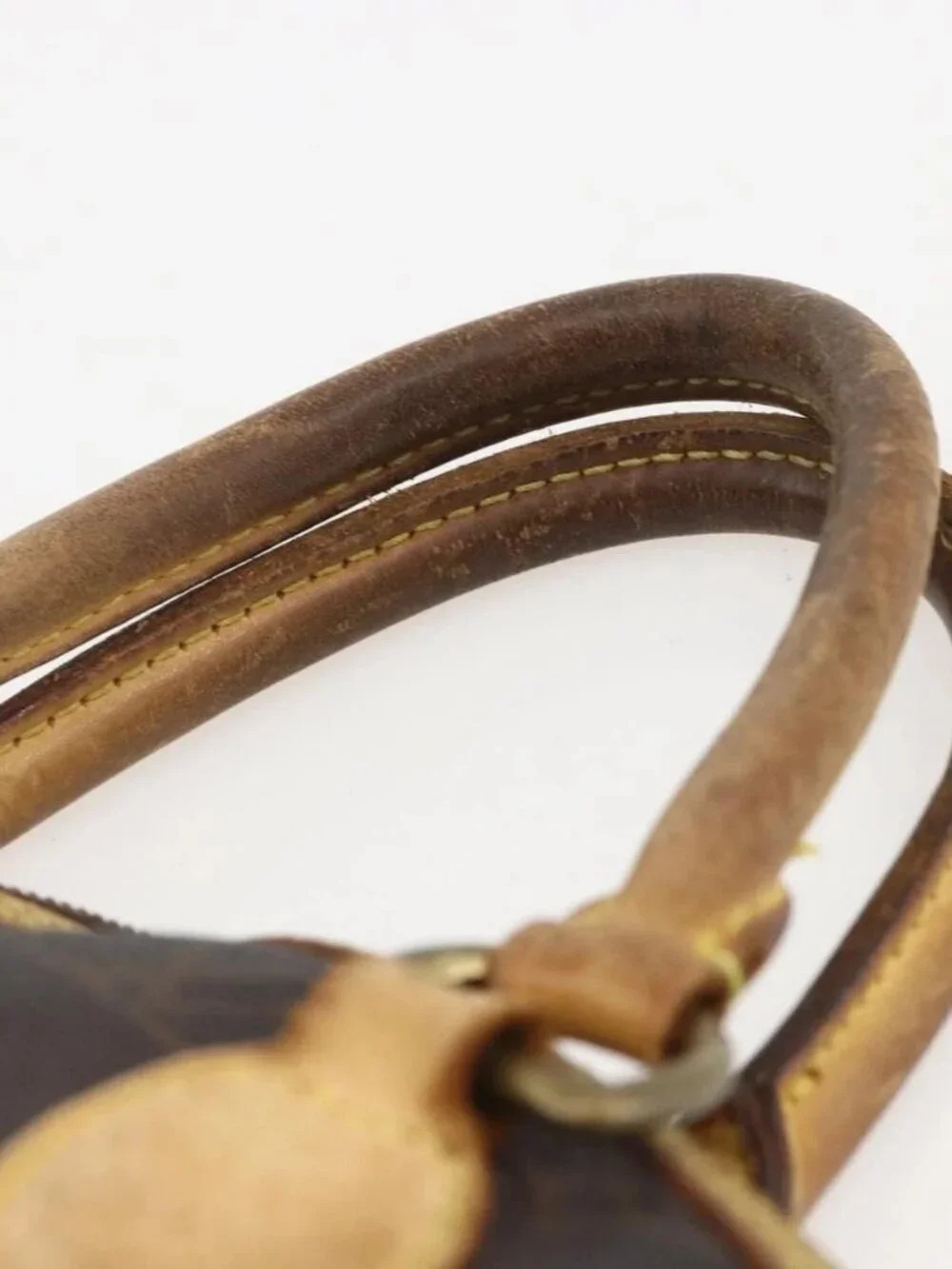 LOUIS VUITTON Monogram Lockit Hand Bag M40102 LV Auth 159541